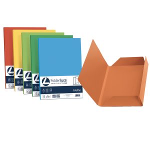 Cartelline 3 lembi Luce - 200 gr - 24,5x34,5 cm - mix 5 colori - Favini - conf. 25 pezzi - immagine 1