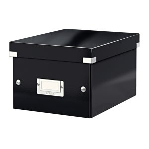 Scatola archivio Click & Store - 22x16x28,2cm (A5) - nero - Leitz - immagine 1
