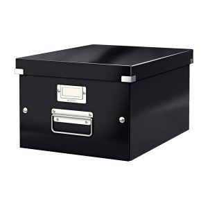 Scatola archivio Click & Store - 28,1x20x37cm (A4) - nero - Leitz - immagine 1