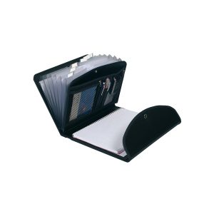 Classificatore Exafolio Exactive® - 6 scomparti - PPL - 25,5x33 cm - nero - Exacompta - immagine 1