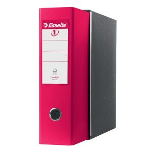 Registratore Eurofile G53 - dorso 8 cm - commerciale 23x30 cm - fucsia - Esselte - immagine 1