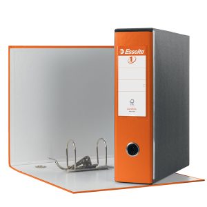 Registratore Eurofile G53 - dorso 8 cm - commerciale 23x30 cm - arancione - Esselte - immagine 2