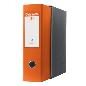Registratore Eurofile G53 - dorso 8 cm - commerciale 23x30 cm - arancione - Esselte - immagine 1