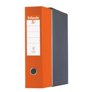 Registratore Eurofile G55 - dorso 8 cm - protocollo 23x33 cm - arancione - Esselte - immagine 2