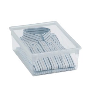 Contenitore multiuso Light Box M - 27,8x39,6x13,2 cm - 12 L - plastica - trasparente - Terry - immagine 1