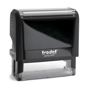 Timbro Original Printy 4.0 4915 - autoinchiostrante - personalizzabile - 70x25 mm - 7 righe - Trodat - immagine 1