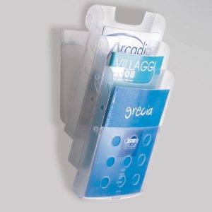 Vaschette portariviste da parete - Tecnostyl - set 3 tasche A4 - immagine 1