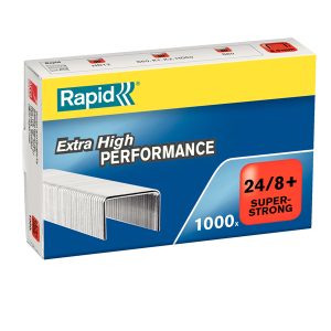 Punti Rapid Super Strong - 24/8+ - metallo - Rapid - conf. 1000 pezzi - immagine 1