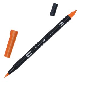 Pennarello Dual Brush N905 - red - Tombow - immagine 1