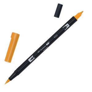 Pennarello Dual Brush N933 - orange - Tombow - immagine 1