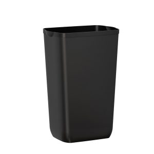 Cestino gettacarte Soft Touch - 33x22x49 cm - 23 L - nero - Mar Plast - immagine 1