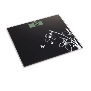 Bilancia elettronica Pesapersone - 26x3x30 cm - capacità massima 150 kg - nero - Melchioni - immagine 1