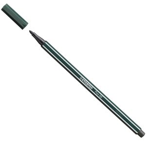 Pennarello Pen 68 - verde terra 63 - Stabilo - immagine 1