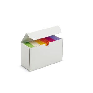 Taschetta 10 biglietti + 10 buste - Capri - colori assortiti - 90 x 140 mm - Rex Sadoch - immagine 2