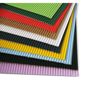 Cartoncino ondulato Cannetè 2200 - 25 x 35 cm - colori assortiti - DECO - conf. 10 fogli - immagine 5