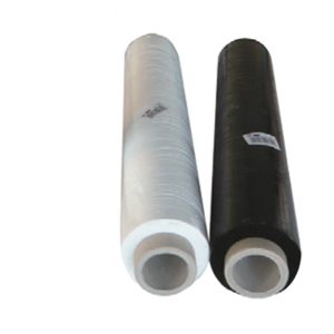 Film estensibile per imballaggi - altezza 50 cm - 23 micron - 2,3kg - nero - immagine 1
