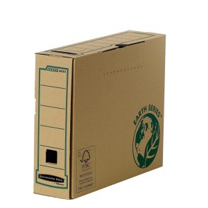 Scatola archivio Bankers Box Earth Series - A4 - 25 x 31,5 cm - dorso 8 cm - Fellowes - immagine 1