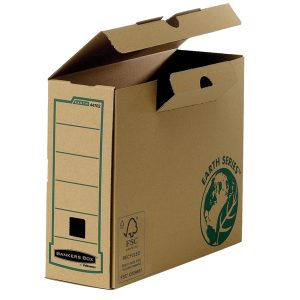 Scatola archivio Bankers Box Earth Series - A4 - 25 x 31,5 cm - dorso 10 cm - Fellowes - immagine 1