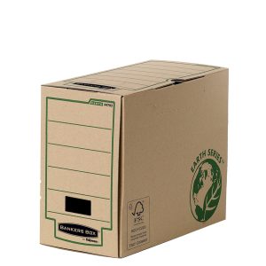 Scatola archivio Bankers Box Earth Series - A4 - 25 x 31,5 cm - dorso 15 cm - Fellowes - immagine 1