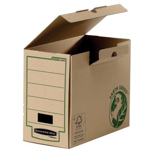Scatola archivio Bankers Box Earth Series - A4 - 25 x 31,5 cm - dorso 15 cm - Fellowes - immagine 2
