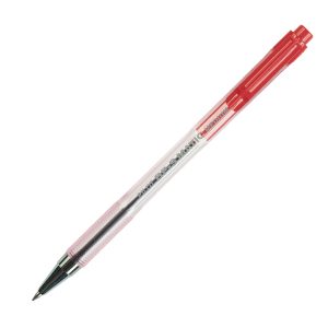 Penna a sfera a scatto BP S Matic - punta media 1,0mm - rosso  - Pilot - immagine 1