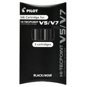 Refill Hi Tecpoint V5/V7 ricaricabile begreen - nero - Pilot - conf. 3 pezzi - immagine 1