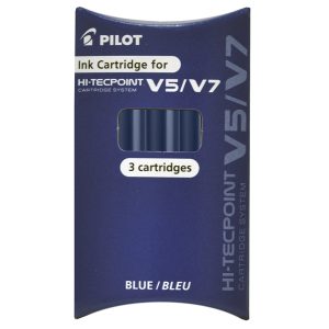 Refill Hi Tecpoint V5/V7 ricaricabile begreen - blu - Pilot - conf. 3 pezzi - immagine 1