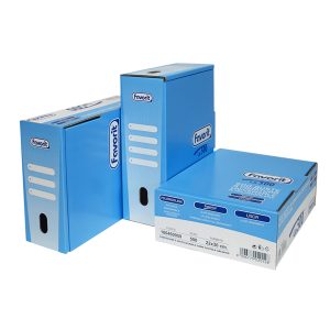 Buste forate La 500 - Superior - liscio - 22x30 cm - trasparente - Favorit - conf. 500 pezzi - immagine 1