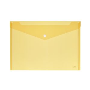 Busta con bottone - formato orizzontale - 24x18,5 cm - colori assortiti - Lebez - immagine 3