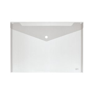 Busta con bottone - formato orizzontale - 24x18,5 cm - colori assortiti - Lebez - immagine 4