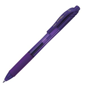 Roller a scatto Energel X BL 107  - punta 0,7mm - astuccio 4 colori assortiti - Pentel - immagine 2