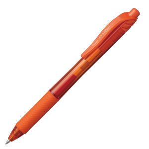 Roller a scatto Energel X BL 107  - punta 0,7mm - astuccio 4 colori assortiti - Pentel - immagine 3