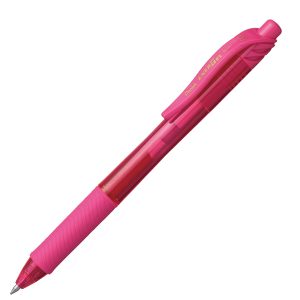 Roller a scatto Energel X BL 107  - punta 0,7mm - astuccio 4 colori assortiti - Pentel - immagine 4