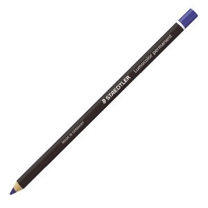 Matita Lumocolor Glasochrom - permanente  - blu - Staedtler - immagine 1