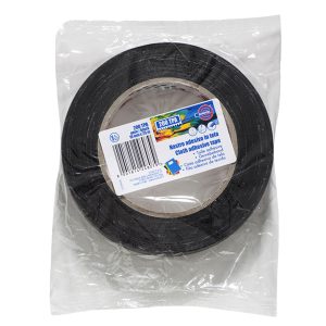 Nastro adesivo telato TPA 200 - 1,9 cm x 25 m - nero - Eurocel - immagine 1