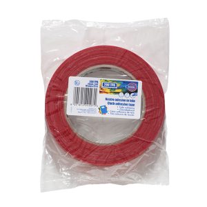 Nastro adesivo telato TPA 200 - 1,9 cm x 25 m - rosso - Eurocel - immagine 1