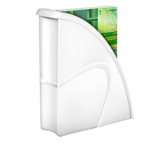 Portariviste CepPro Gloss - 26,5 x 31 cm - dorso 8 cm - bianco artico - Cep - immagine 1