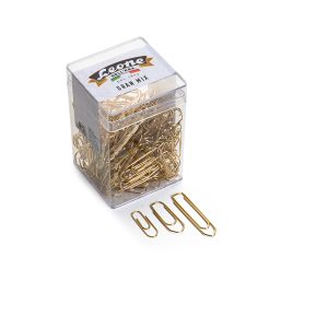 Fermagli ottonati - 125 gr - misure assortite - Leone - immagine 1