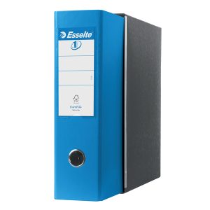 Registratore Eurofile G53 - dorso 8 cm - commerciale 23x30 cm - blu vivida - Esselte - immagine 1