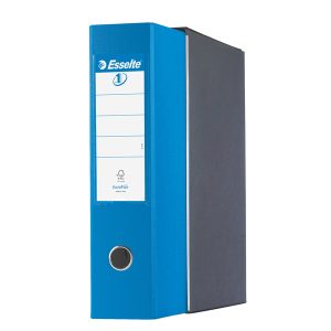 Registratore Eurofile G55 - dorso 8 cm - protocollo 23x33 cm - blu vivida - Esselte - immagine 2