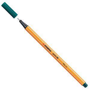 Fineliner Point 88 - tratto 0,4 mm - verde pino 53 - Stabilo - immagine 1