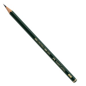 Matita in grafite Castell 9000 - gradazione H - esagonale - Faber Castell - immagine 1