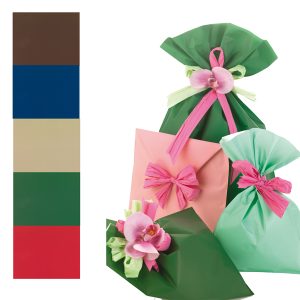 Busta regalo Mat Pearly A - 40 x 65 cm - 40 micron - PPL - assortimento 5 colori classici - PNP - conf. 50 pezzi - immagine 1