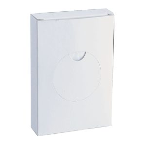 Sacchetti igienici - 8,7 x 11 x 1,2 cm - HDPE - bianco - Medial International - conf. 25 pezzi - immagine 1