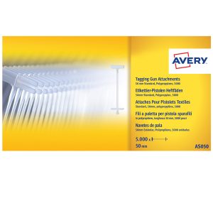 Fili standard per sparafili - 4 cm - trasparente - Avery - conf. 5000 pezzi - immagine 1