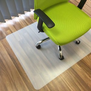 Tappeto Chair Mat salvapavimenti - 90 x 120 cm - vinile - trasparente - Velcoc - immagine 1