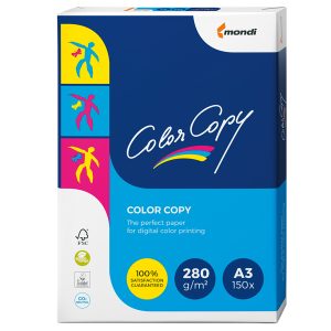 Carta Color Copy - A3 - 280 gr - bianco - Mondi - conf. 150 fogli - immagine 1