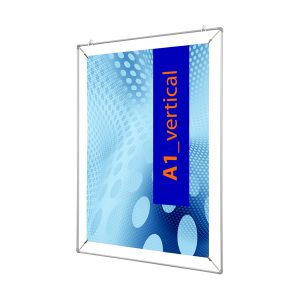Cornice con pinze Poster Stretch - formato utile 70 x 100 cm - Studio T - immagine 1