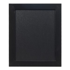 Lavagna Woody - cornice nera - 20 x 24 cm - Securit - immagine 1