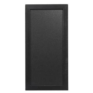 Lavagna Woody - cornice nera - 20 x 40 cm - Securit - immagine 1